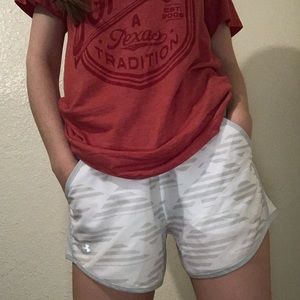 White Athletic Shorts